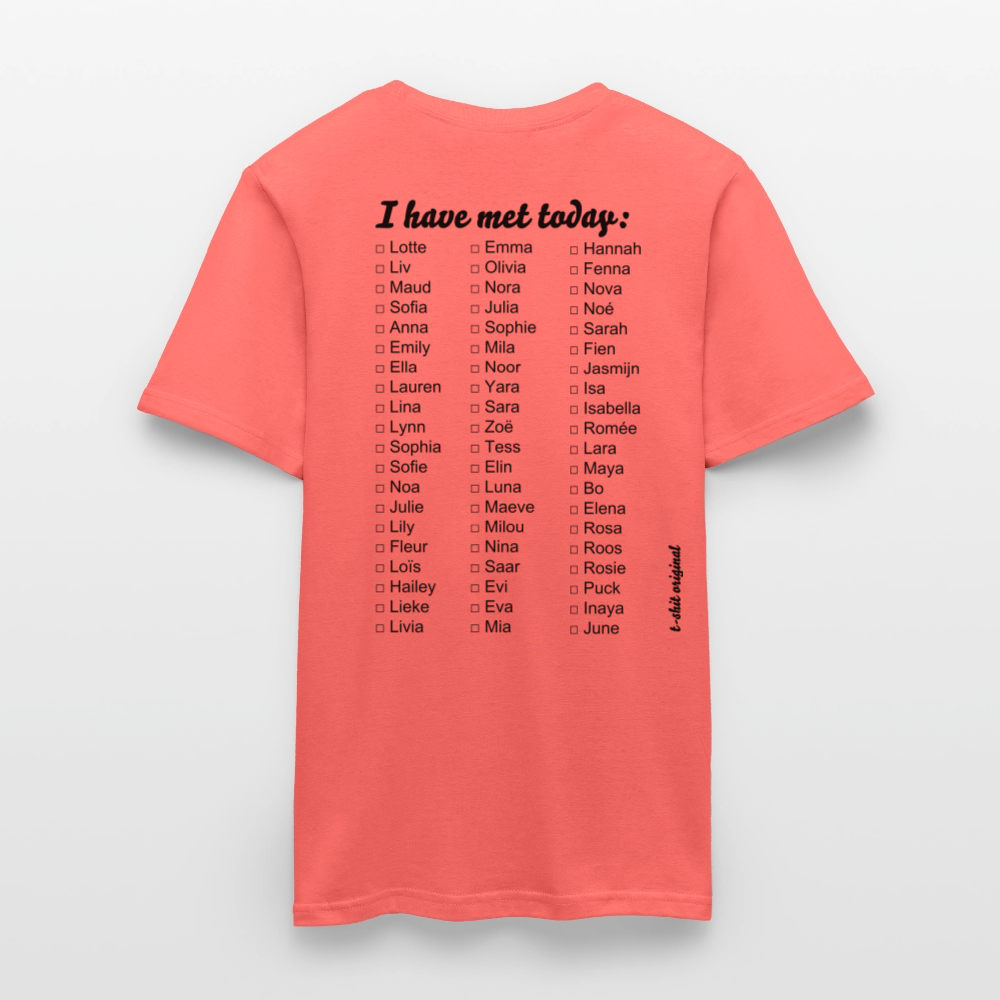 Ladies I have met today - coral