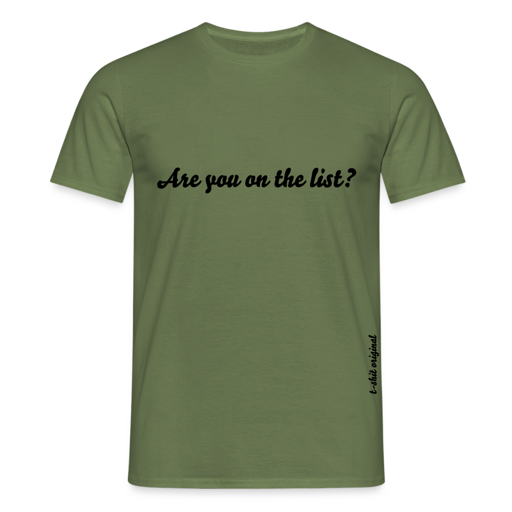 Ladies I have met today - military green