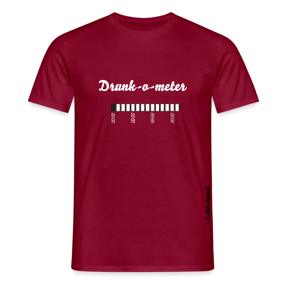 Drunk-O-Meter - brick red