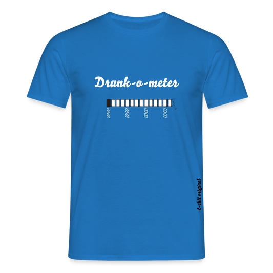 Drunk-O-Meter - royal blue