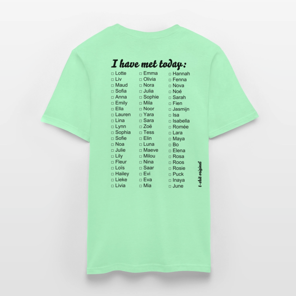 Ladies I have met today - mint green