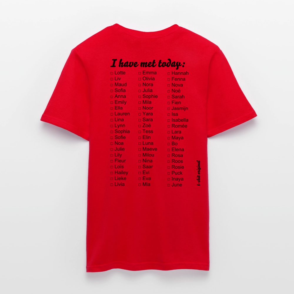 Ladies I have met today - red