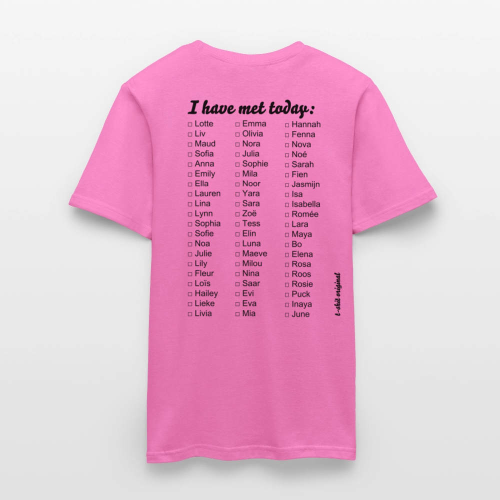 Ladies I have met today - pink