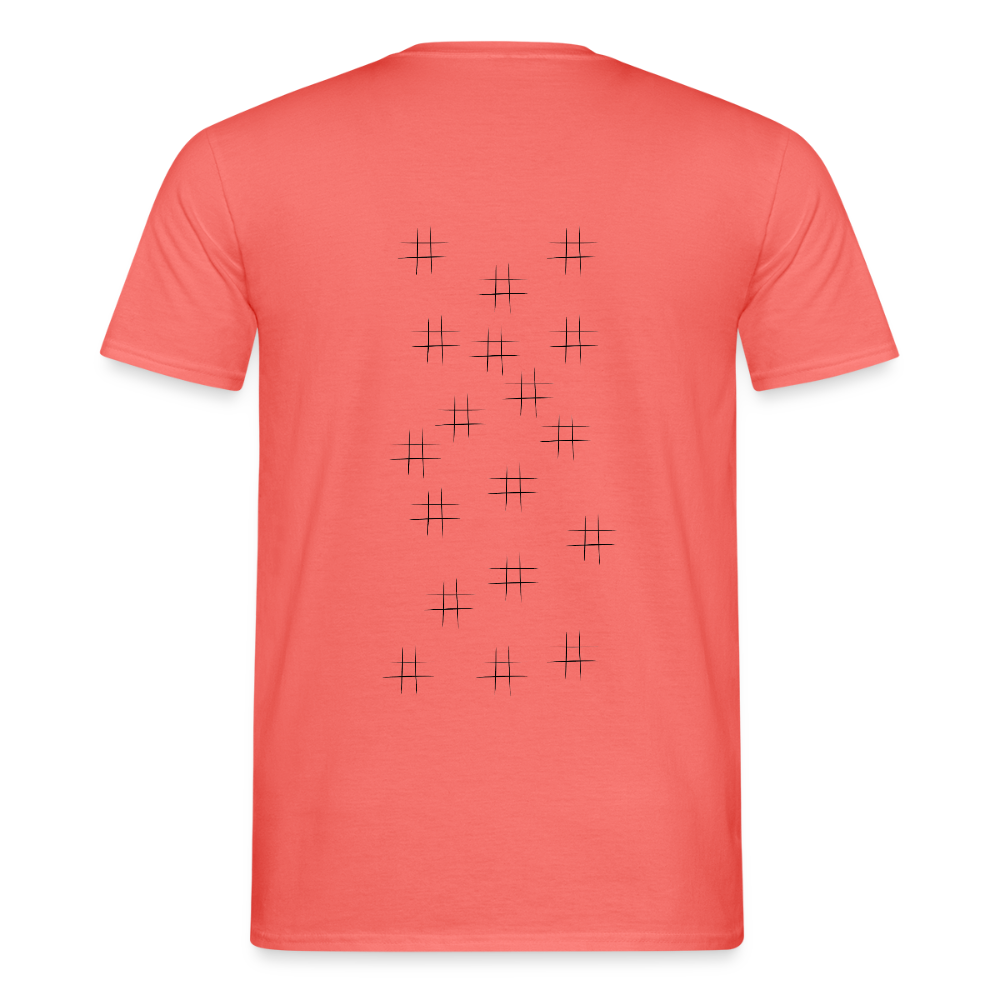 Men's T-Shirt - coral