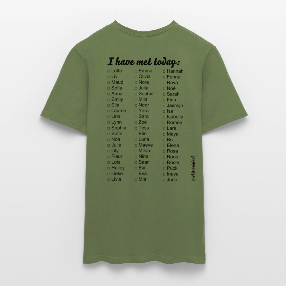 Ladies I have met today - military green