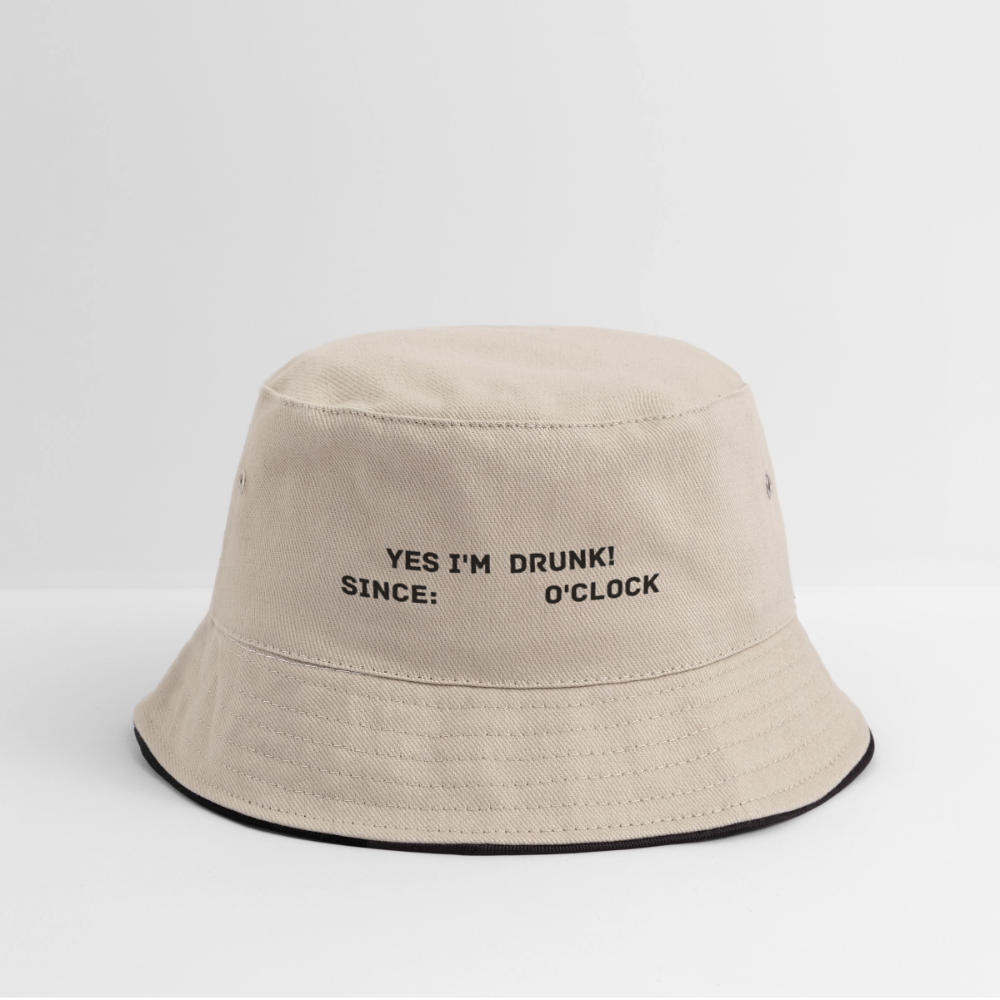 Drunk or not? - khaki/black