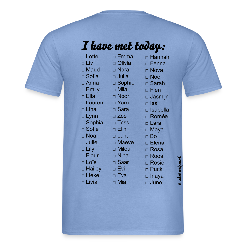 Ladies I have met today - carolina blue