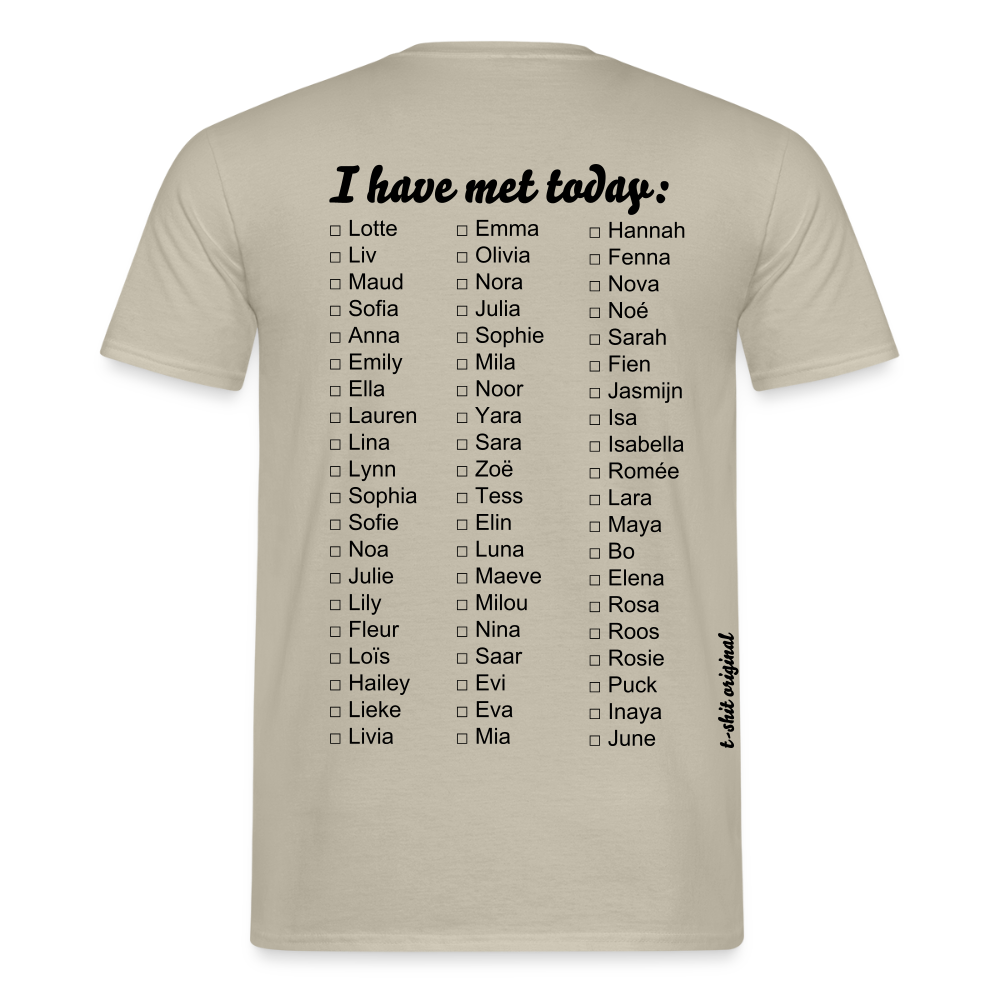 Ladies I have met today - sand beige