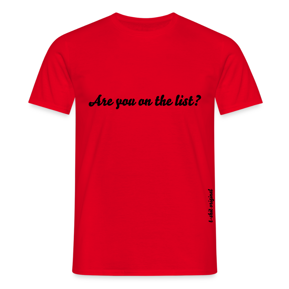 Ladies I have met today - red