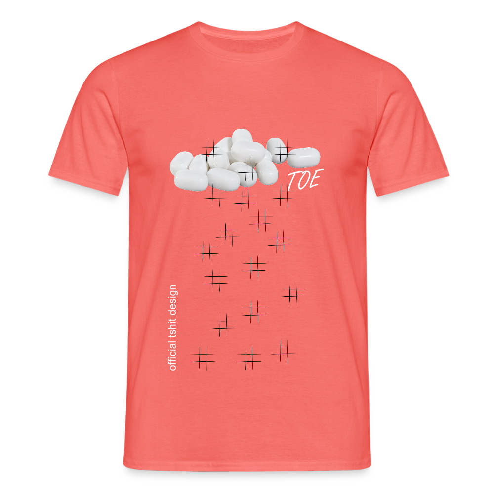 Men's T-Shirt - coral
