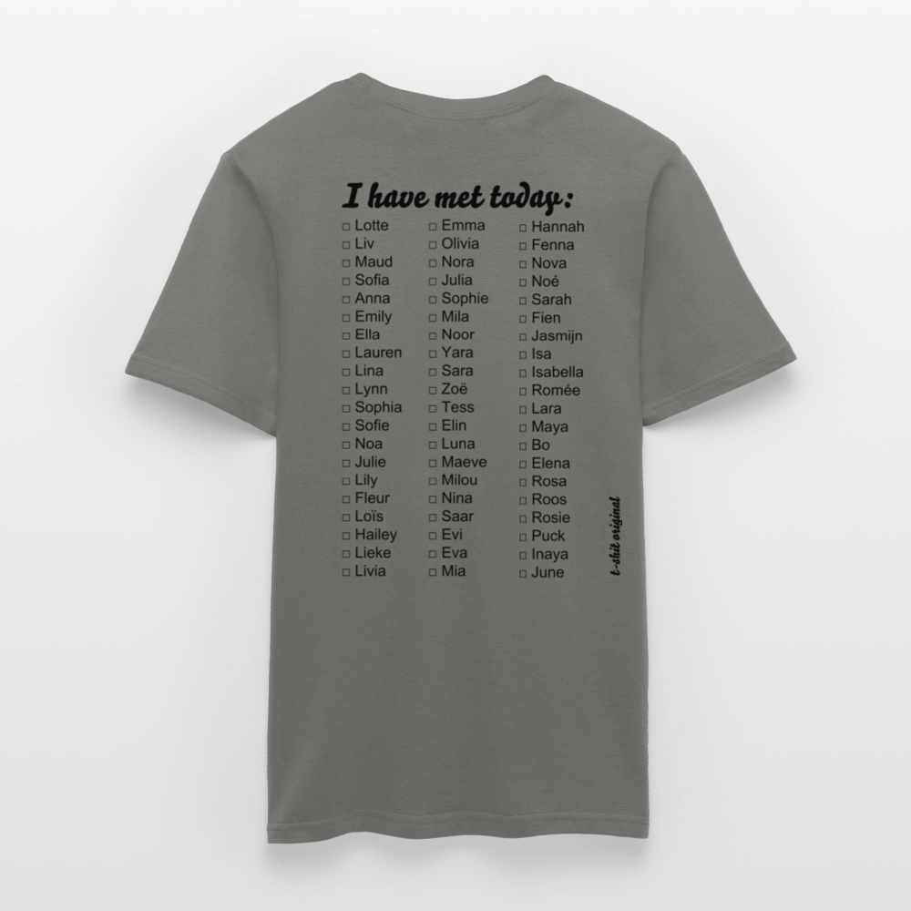 Ladies I have met today - graphite grey