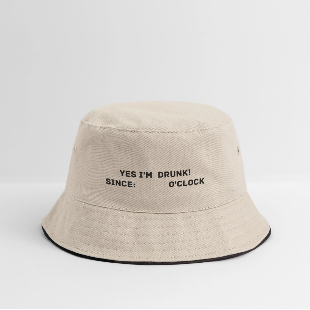 Drunk or not? - ecru/navy